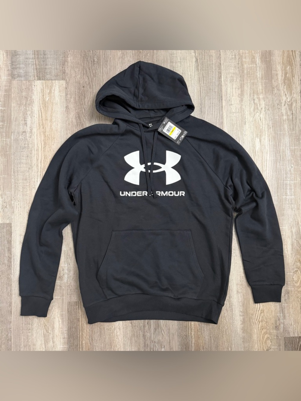 Under Armour Men's Black Logo Hoodie-size Medium *NEW w/ tags* 🔥
